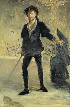Canvastavla Jean Baptiste Faure in the Opera 'Hamlet' by Ambroise Thomas