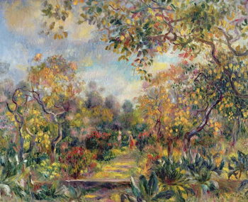 Canvastavla Landscape at Beaulieu, c.1893