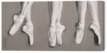 Canvastavla Loui Jover - Hazel Bowman - Dancing Feet