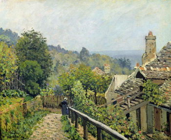 Canvastavla Louveciennes or, The Heights at Marly, 1873