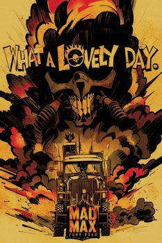 Canvastavla Mad Max - What a lovely day