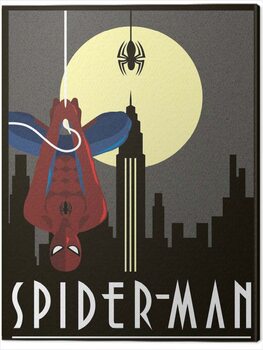 Canvastavla Marvel - Spider-Man Hanging