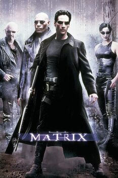 Canvastavla Matrix - Hackare