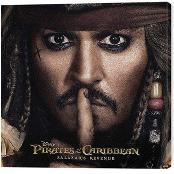 Canvastavla Pirates of the Caribbean - Can You Keep a Secret