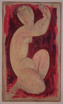 Canvastavla Red Caryatid, 1913