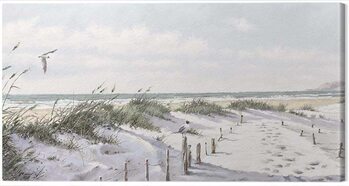 Canvastavla Richard Macneil - Footpath to the Beach