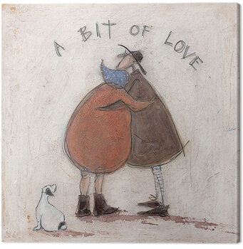 Canvastavla Sam Toft - A Bit of Love