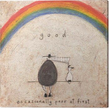 Canvastavla Sam Toft - Good. Occasionally Poor At First