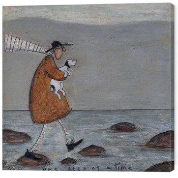 Canvastavla Sam Toft - One Step at a Time