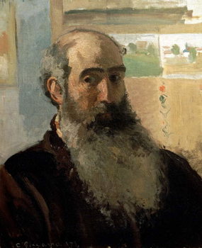 Canvastavla Self Portrait, 1873