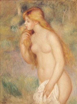 Canvastavla Standing Bather, 1896