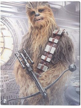 Canvastavla Star Wars The Last Jedi - Chewbacca Bowcaster