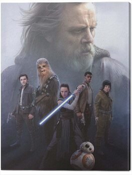 Canvastavla Star Wars The Last Jedi - Hope