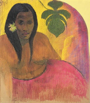 Canvastavla Tahitian Woman