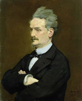 Canvastavla The Journalist Henri Rochefort (1830-1913), 1881