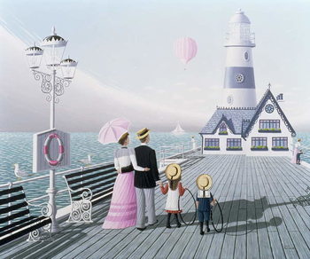 Canvastavla The Lighthouse, 1996