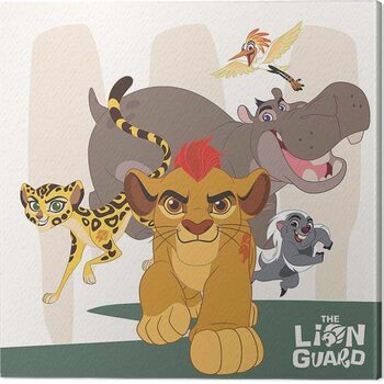 Canvastavla The Lion Guard - Characters