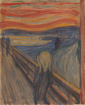 Canvastavla The Scream, 1893