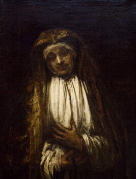 Canvastavla The Virgin of Sorrow, 1661