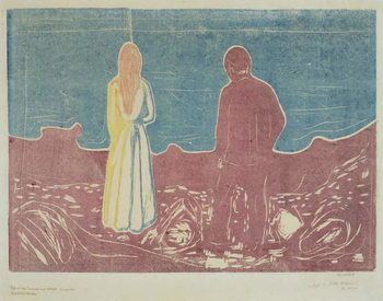 Canvastavla Two People, 1899