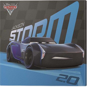 Canvastavla Cars 3 - Jackson Storm