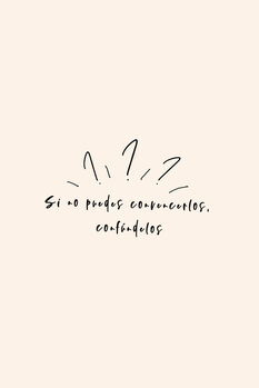 Canvastavla confundelos