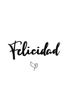 Canvastavla Felicidad