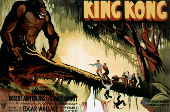 Canvastavla King KONG, 1933