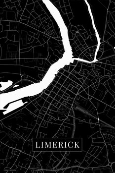 Canvastavla Limerick black