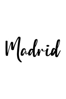 Canvastavla Madrid