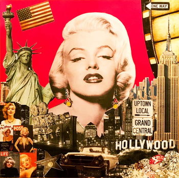 Canvastavla Marylin, 20915,