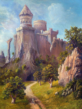 Canvastavla Old Castle