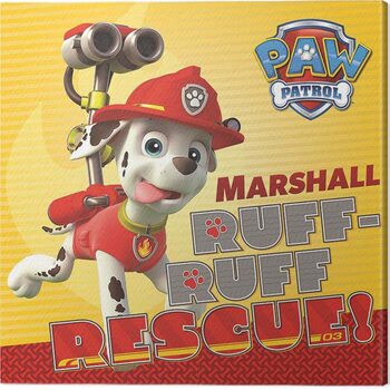 Canvastavla Paw Patrol - Marshall