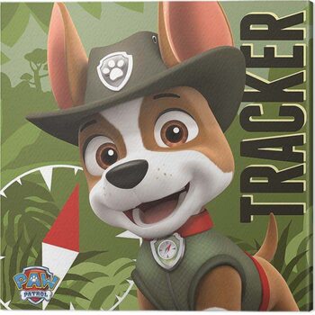 Canvastavla Paw Patrol - Tracker