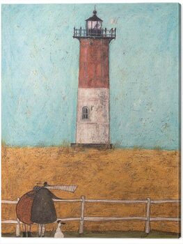 Canvastavla Sam Toft - Feeling the Love at Nutset Light