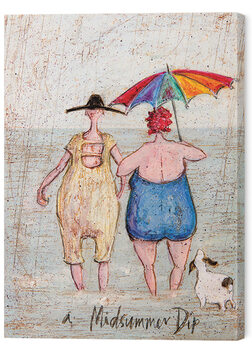 Canvastavla Sam Toft - Midsummer Dip