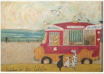 Canvastavla Sam Toft - Waiting For Mr Lollyice