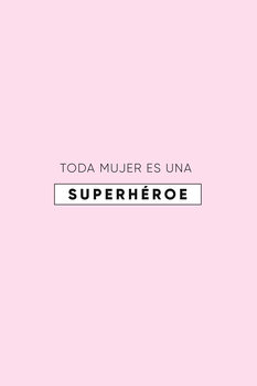 Canvastavla Superheroe