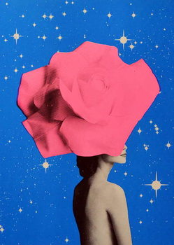 Canvastavla The secret woman, 2017,