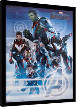 Avengers: Endgame - Quantum Realm Suits gerahmte Poster
