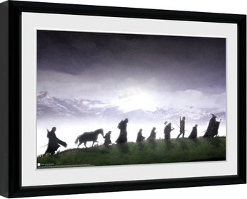 Der Herr der Ringe - Fellowship gerahmte Poster