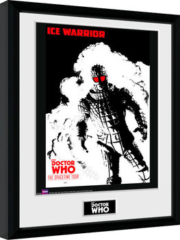 Doctor Who - Spacetime Tour Ice Warrior gerahmte Poster