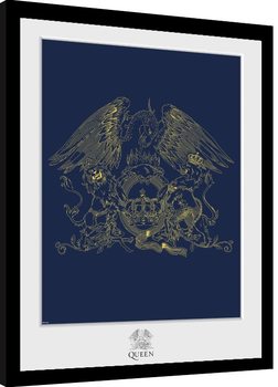Queen - Crest gerahmte Poster