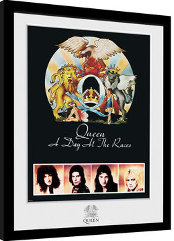 Queen - Day At The Races gerahmte Poster