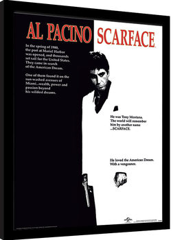 Scarface - One Sheet gerahmte Poster
