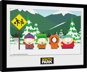 South Park - Group gerahmte Poster