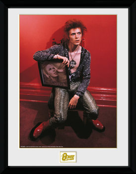 Gerahmte Poster David Bowie - Chair