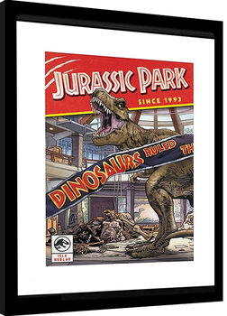 Gerahmte Poster Jurassic Park - Comics