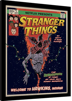 Gerahmte Poster Stranger Things 2 - Comics