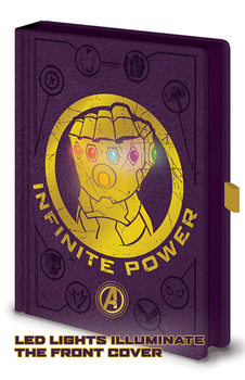 Avengers: Infinity War - Gauntlet LED Bilježnica